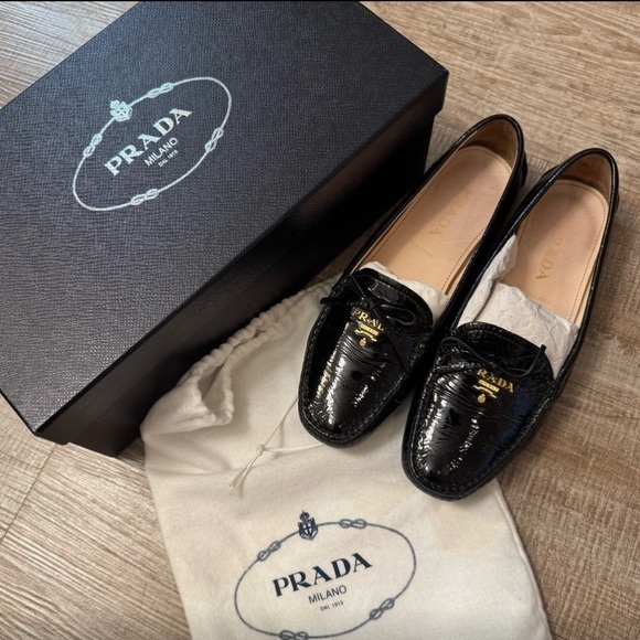 Prada Shoes - Prada Black Loafers